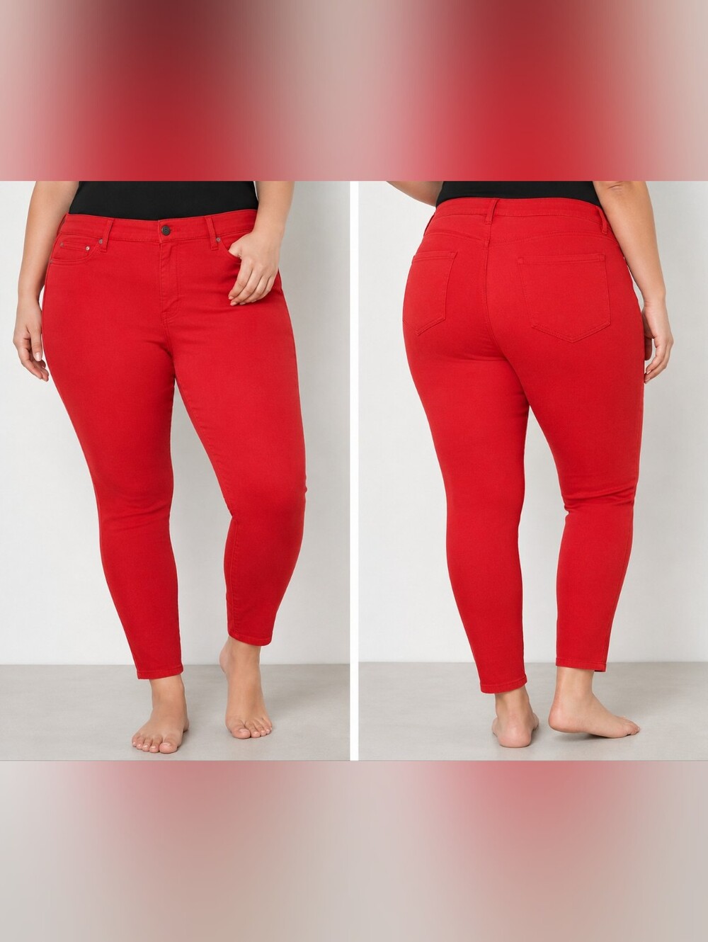 Torrid Bombshell Skinny Red Women’s Jeans - Size 20T